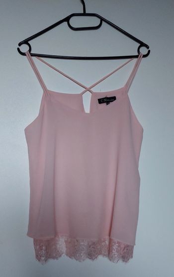 Top fluide à bretelles 