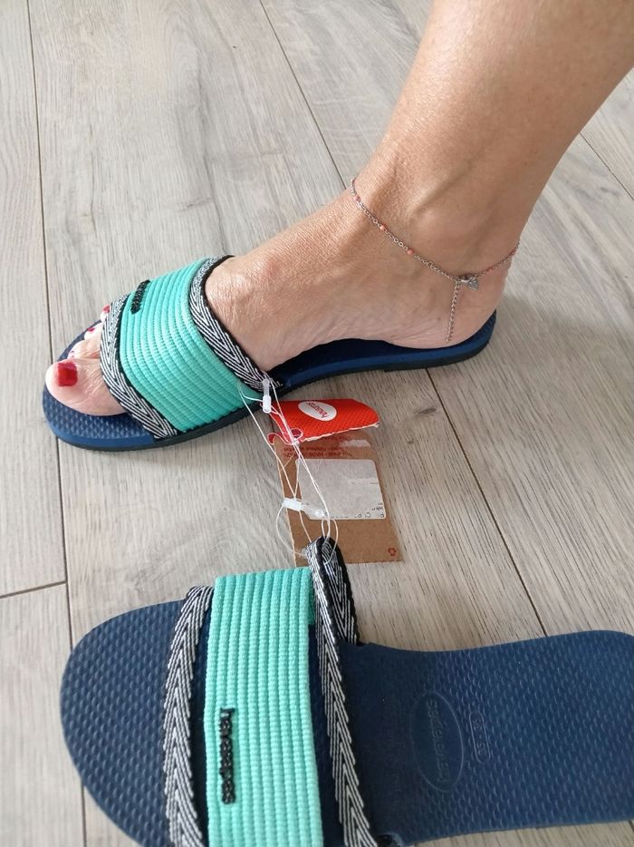 Mules havaianas 35 /36 Bra ou 37 /38 EUR - photo numéro 9