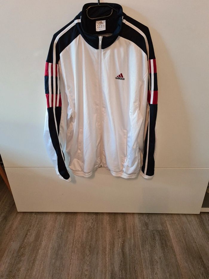 Veste jogging Adidas vintage - photo numéro 2