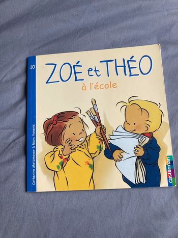 Zoé et Théo à l’école
