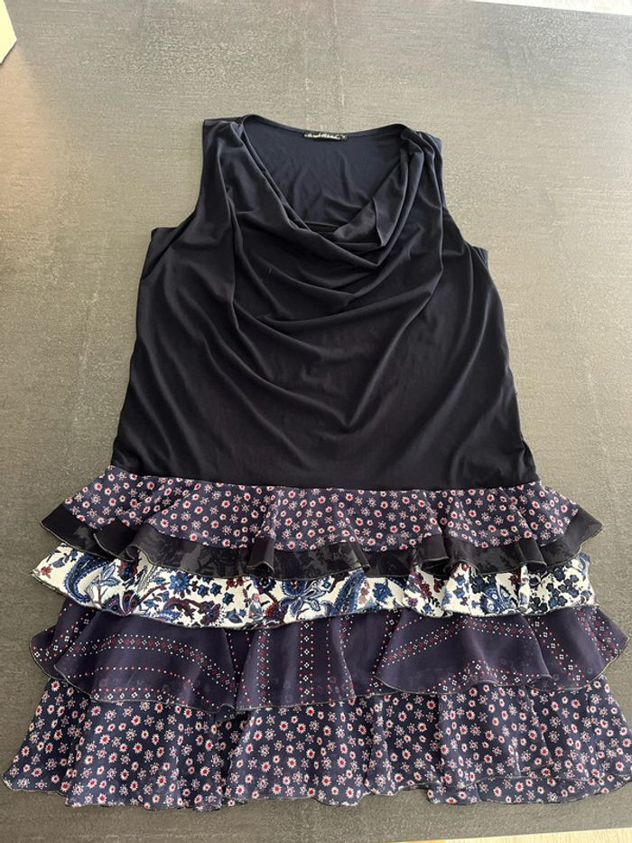 Robe marine femme