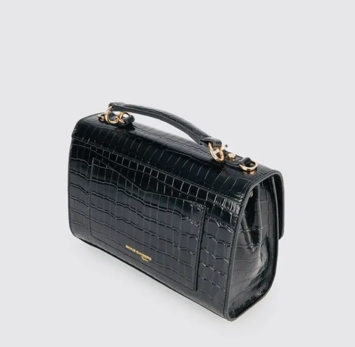 Sac en cuir croco neuf femme chic Bons baisers paris - photo numéro 2