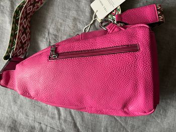 Sac à dos a bandoulière rose