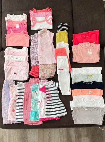 Lot de vêtements été fille 6 mois