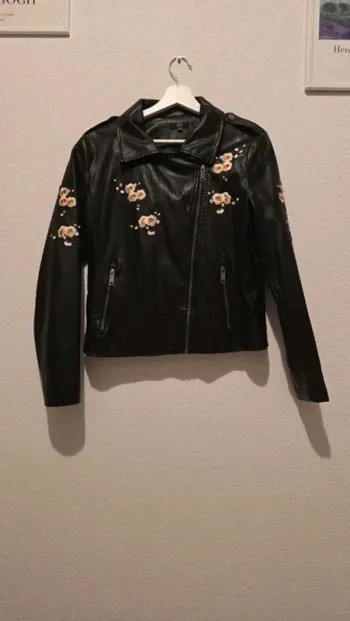Veste imitation cuir Jacqueline Riu