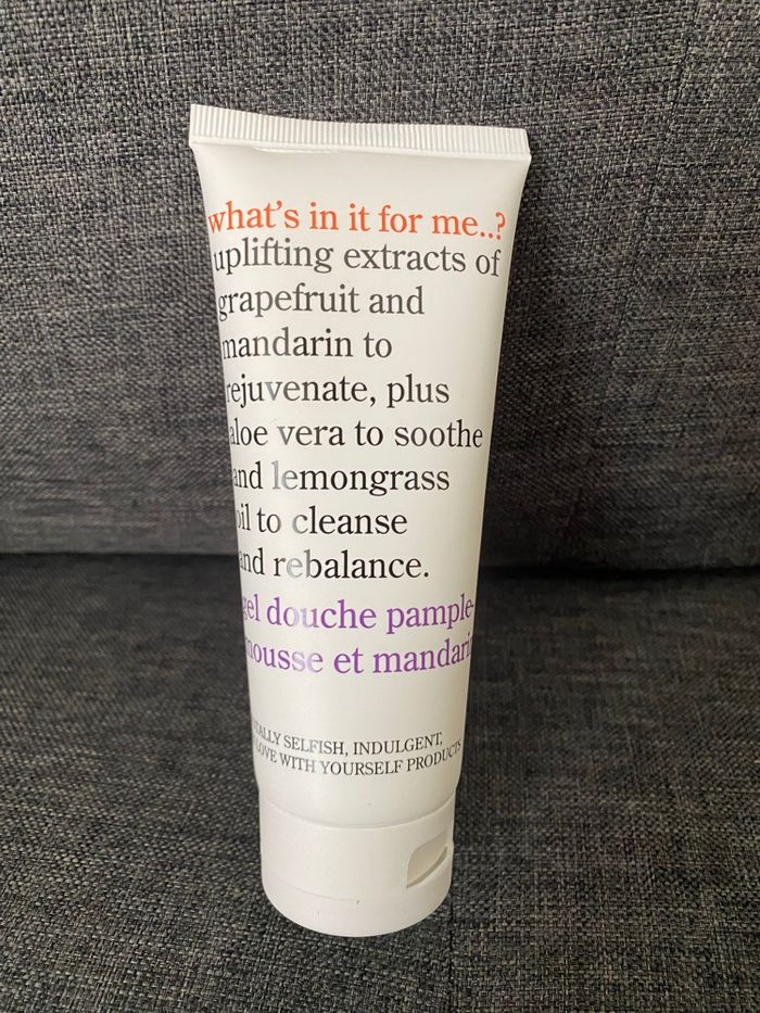 Gel douche pamplemousse et mandarine 100ml