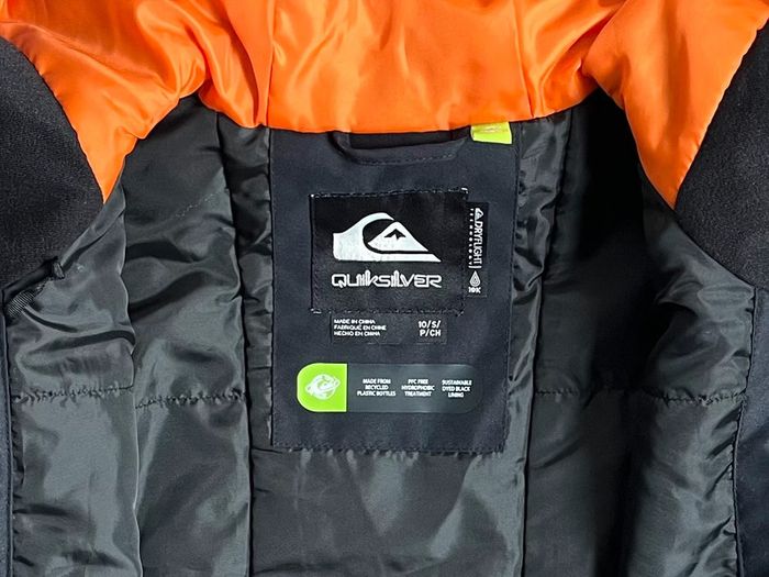Veste de snowboard/ski DryFlight® 10K Quiksilver T-10 ans - photo numéro 4