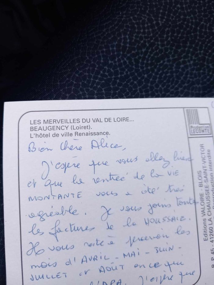 Carte postale de l'hôtel de ville de Beaugency - photo numéro 4