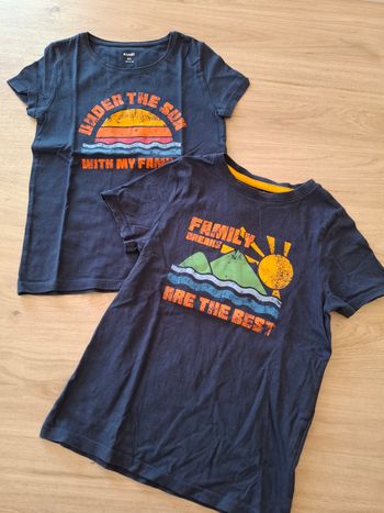 2 Tee-shirts kiani 8 às