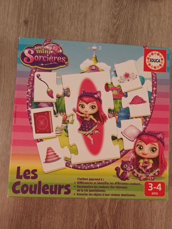 Les mini sorcières les couleurs Educa