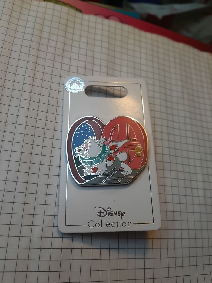 Pins Disney alice lapin