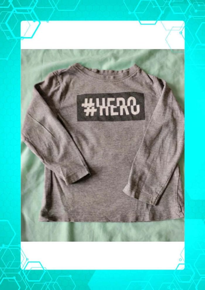 T shirt manches longues in extenso