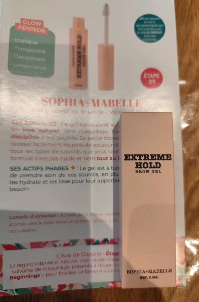 Gel fixateur de sourcils