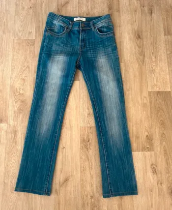 Monday, Jeans, bleu, femme, taille 38 Effet délavé.