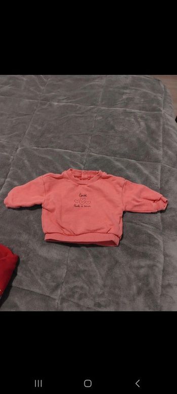 Pull fille 3mois