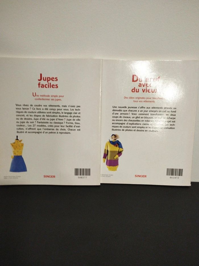 2 petits livres de couture - photo numéro 2
