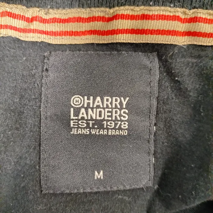 Tshirt noir imprimé USA Harry Landers Taille M homme A872 - photo numéro 11
