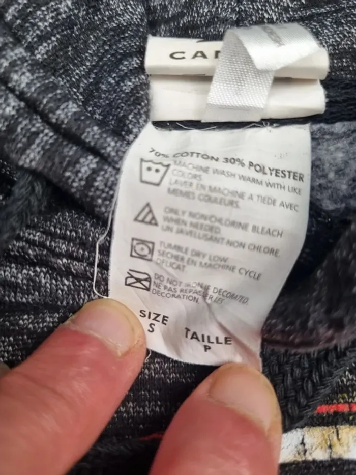 Pull à capuche Team Canada noir – Taille S Homme - photo numéro 8