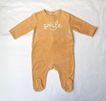 Pyjama velours Kiabi 6 mois
