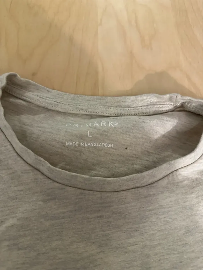 t-shirt Primark beige