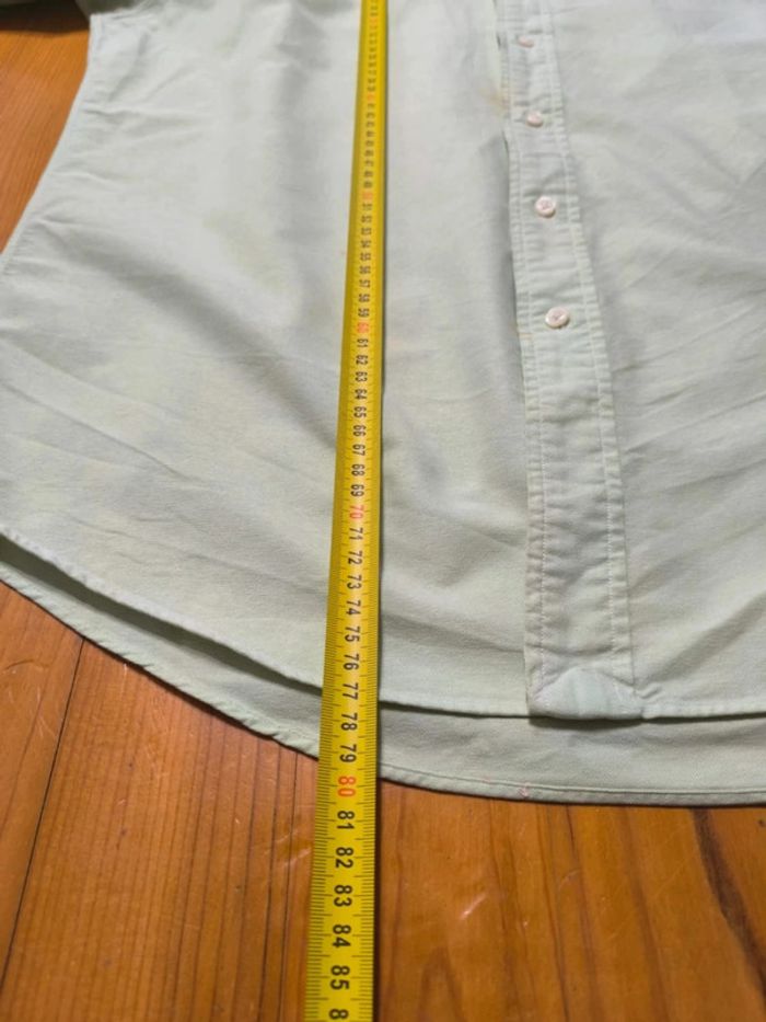Chemise manches longues - Ralph Lauren - Custom Fit - Logo brodé premium - Menthe - Taille L - photo numéro 15