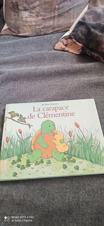 Livre la carapace de clémentine