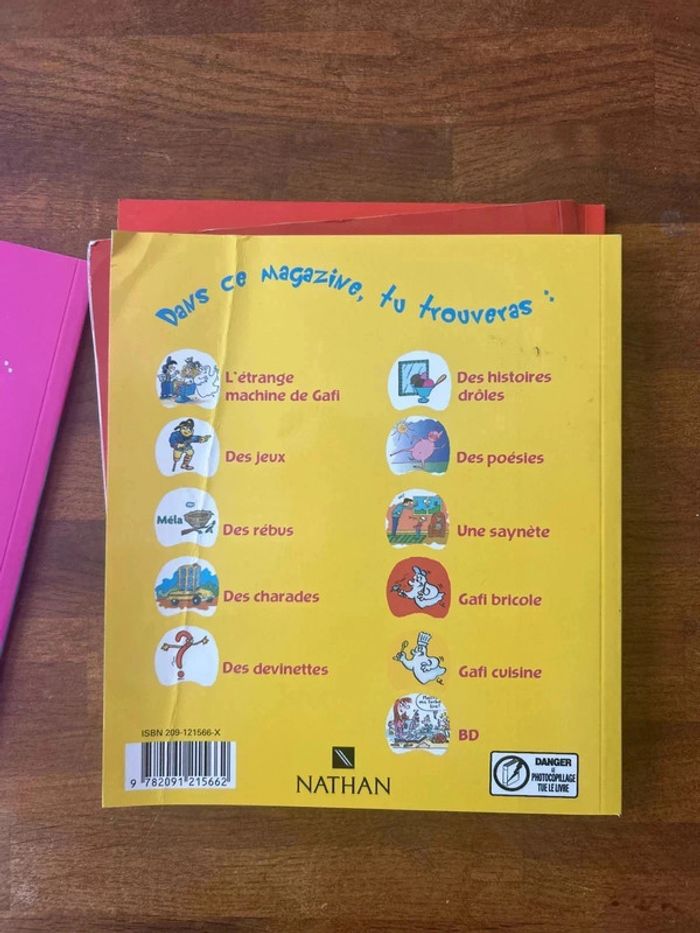Lot de magazine super gafi numéro 1,3,4 ,5 - photo numéro 2