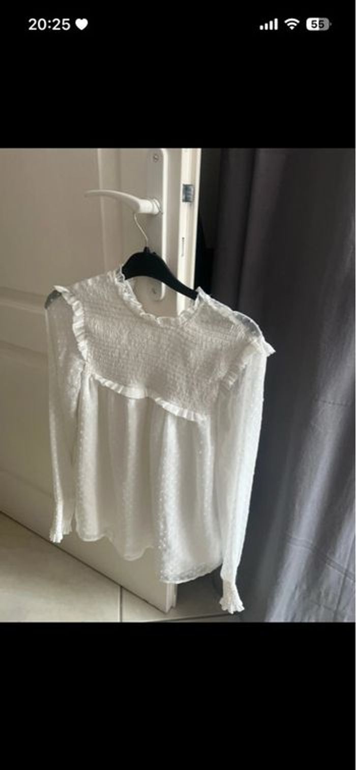 Blouse blanche femme - photo numéro 3