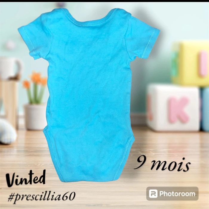 Lot de 2 bodies manches courtes - photo numéro 3