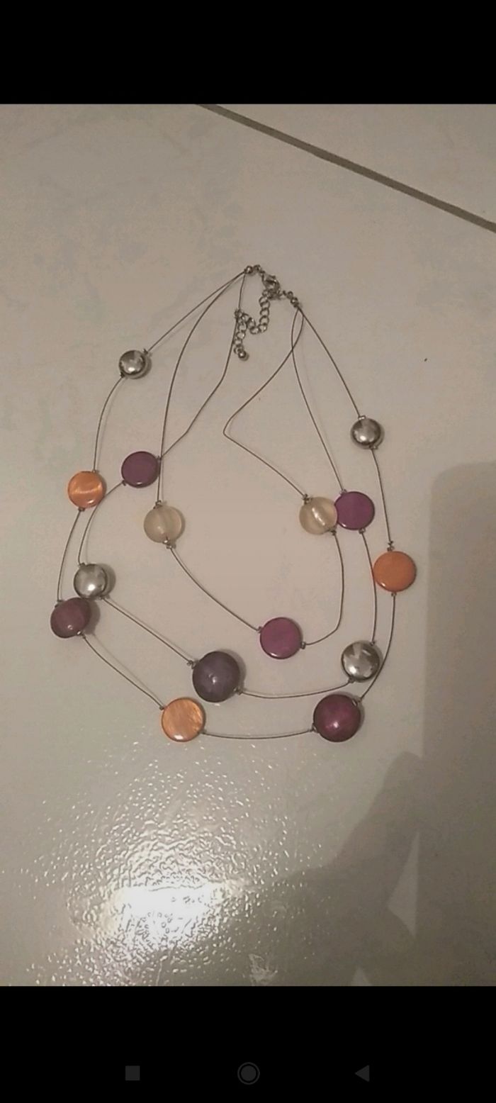 Collier 3 rangs