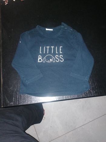 Tee shirt manches longues kiabi 12 mois