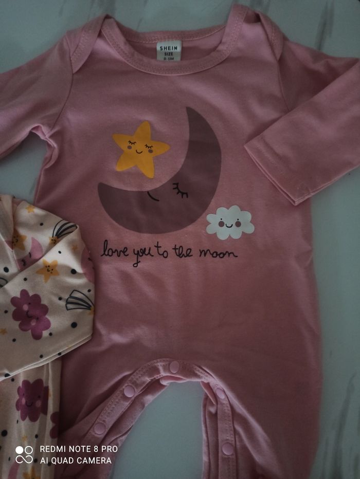 Lot de pyjama 0/1mois - photo numéro 3