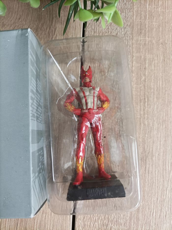 Figurine Marvel Sunfire Eaglemoss Super Héros
