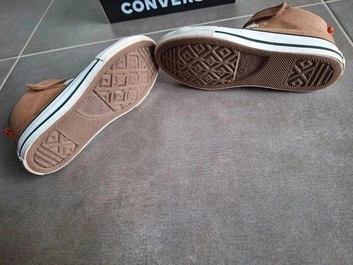 Baskets converse garçon tea orange White 34 - photo numéro 5