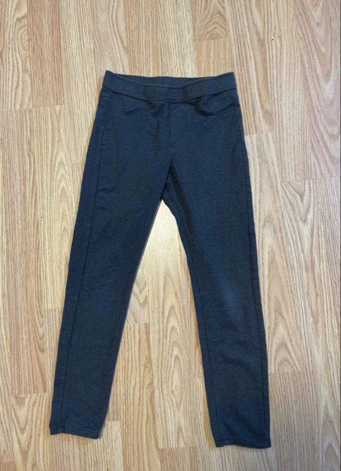 Lot de 2 Legging long et stretch - noir-gris - photo numéro 6