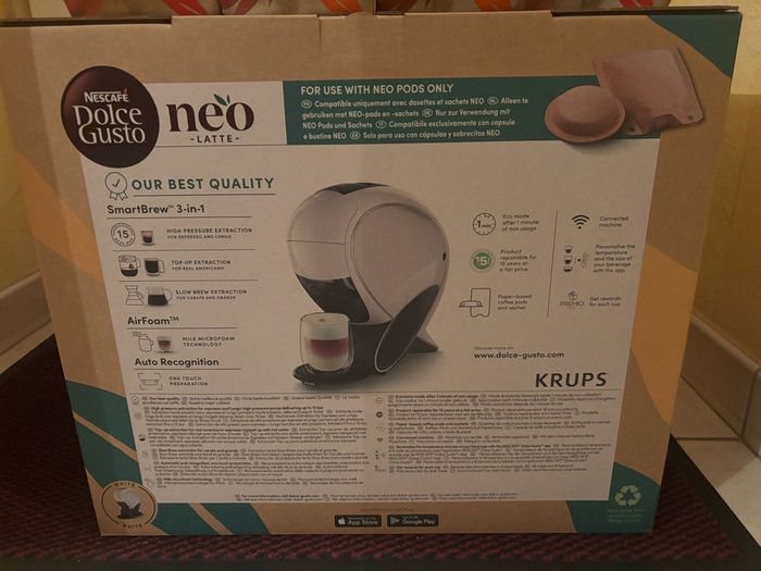 Machine à café Neo NEUVE + 4 Paquets de café - photo numéro 2