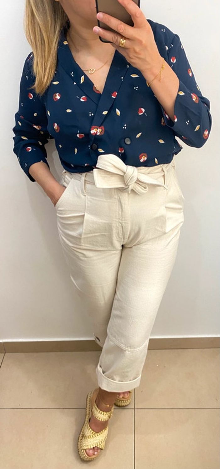 Chemise a fleurs - photo numéro 2