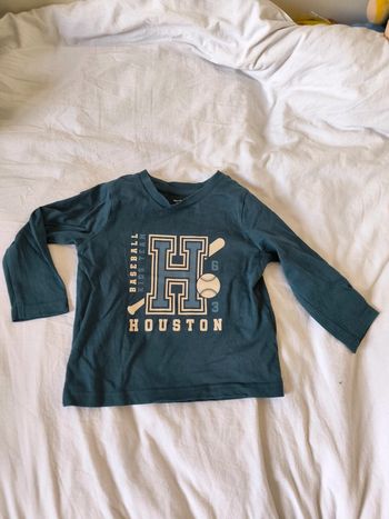 T-shirt baseball Vert Baudet