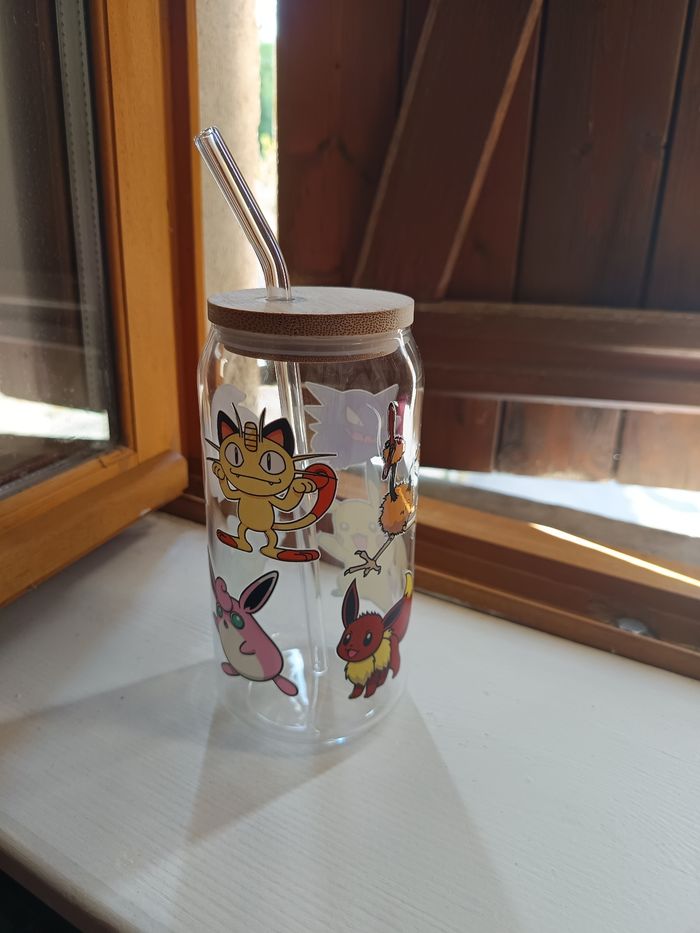 Verre a paille pokemon - photo numéro 3
