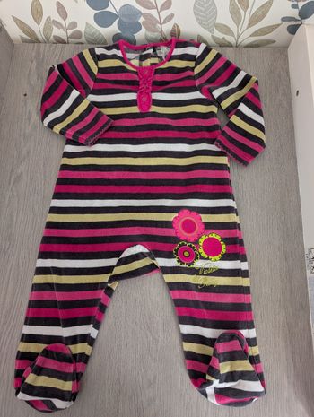 Pyjama velours 18 mois ( 81 cm ) Orchestra