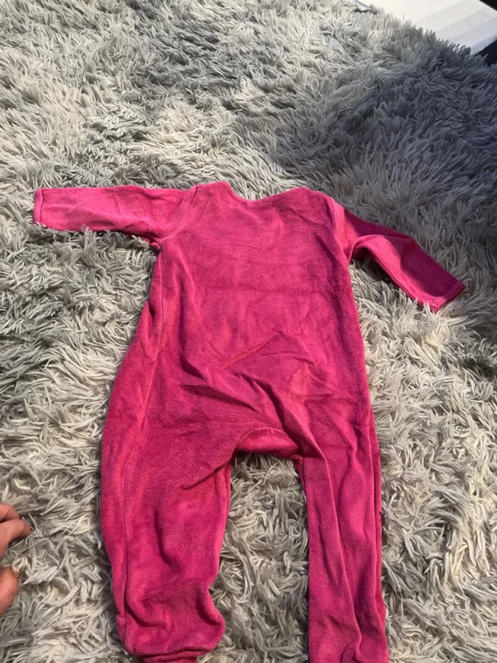 Pyjama fille rose 12 mois - photo numéro 4
