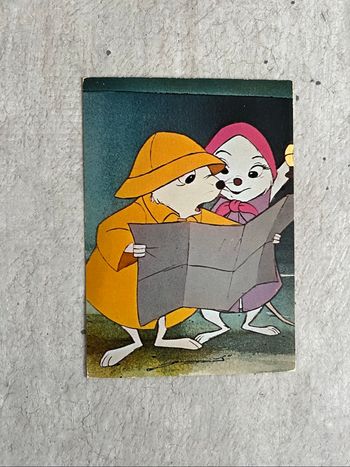 Carte Bernard et Bianca journal
