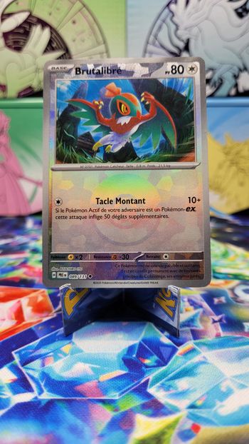 Carte Pokémon Brutalibré Reverse Pokéball PRE FR 089/131
