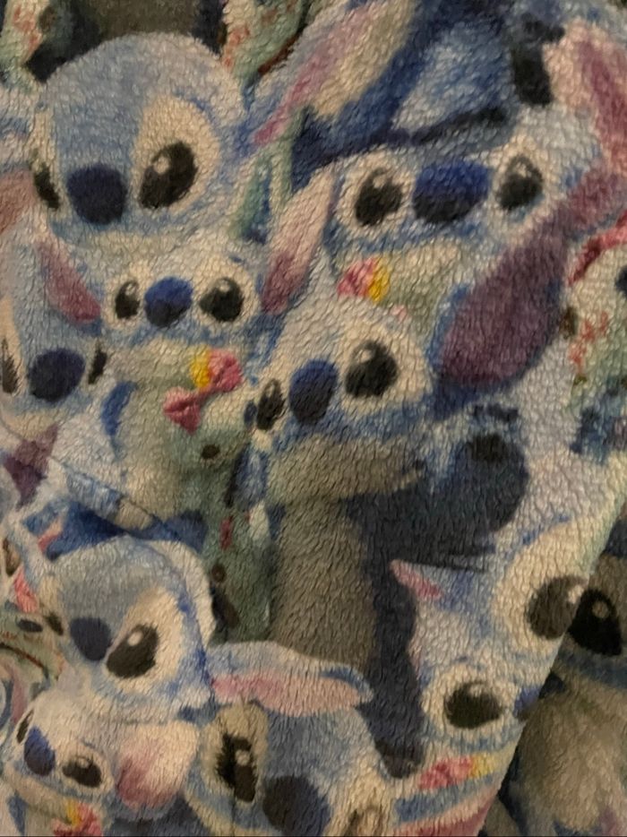 Haut plaid capuche Stich - photo numéro 4