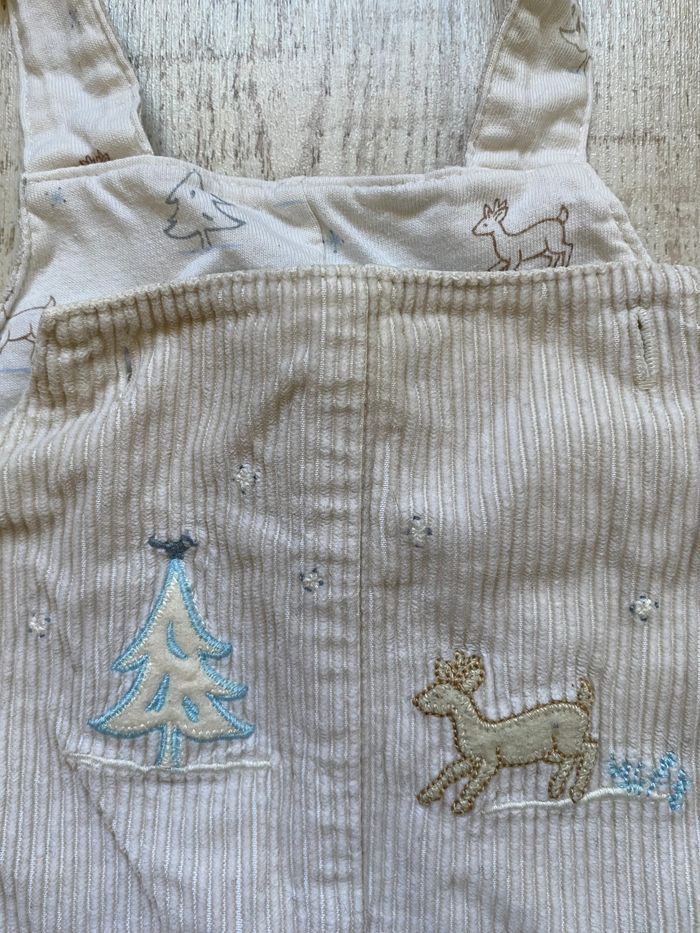 Salopette sapin et cerf - photo numéro 3