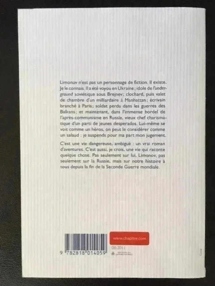 📖 Limonov d'Emmanuel Carrère neuf - photo numéro 2