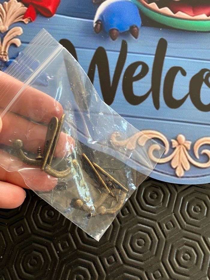 Plaque disney porte-clefs stitch affiche tableau crochet - photo numéro 3