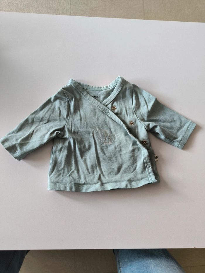 Brassière Verbaudet 1 mois bleu