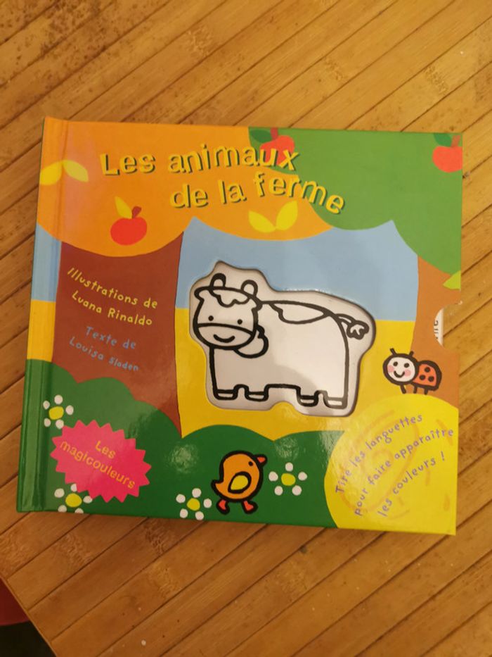 Livre les animaux de la ferme