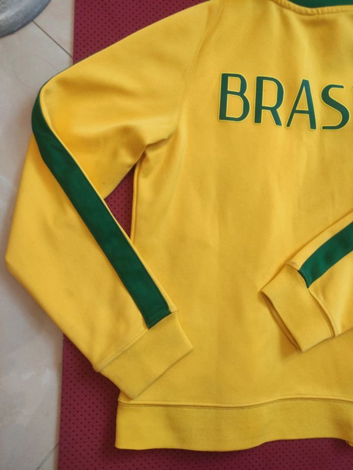 Haut de survêtement Brésil, Nike Authentique Officiel taille enfant 10/12 ans - photo numéro 13